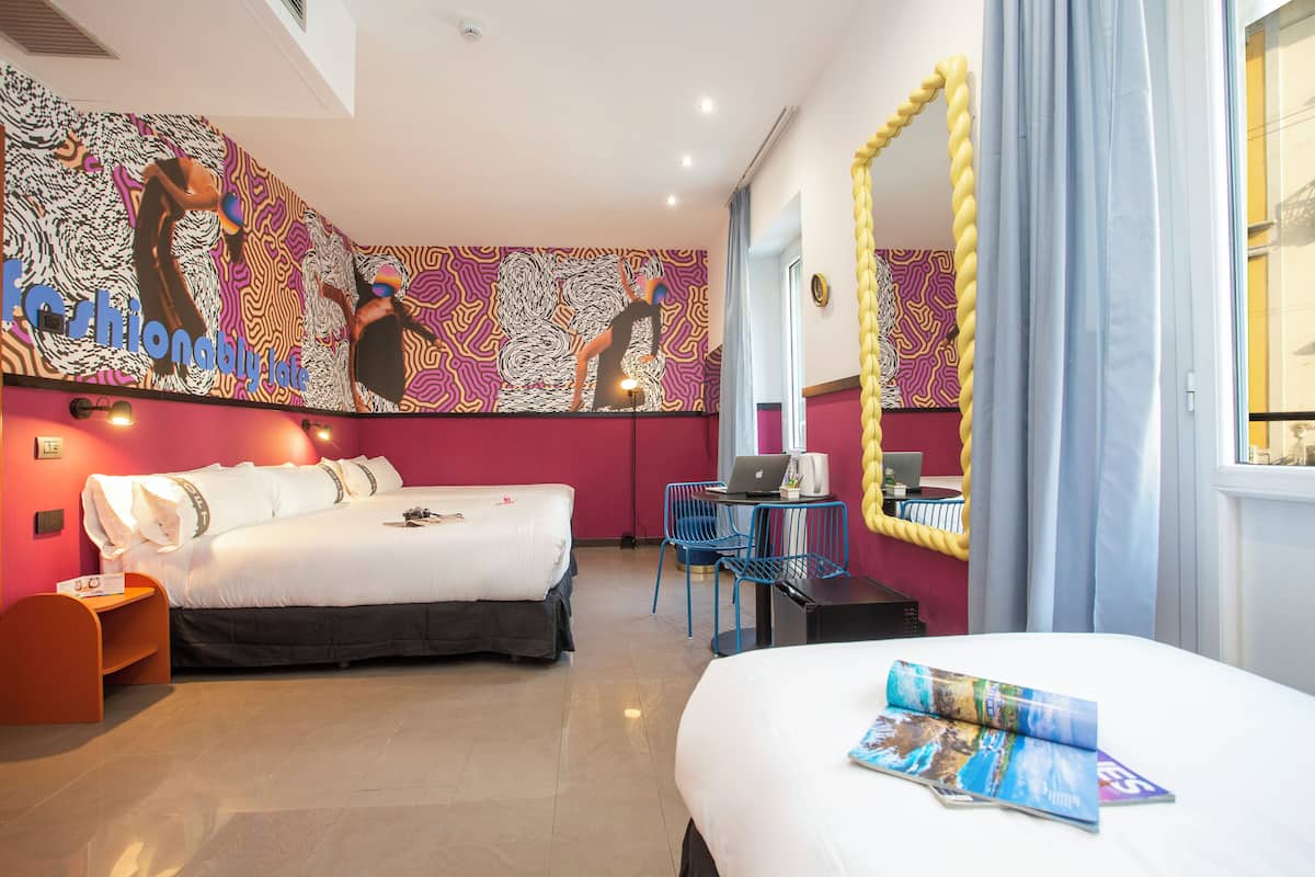 Quadruple Room, City View