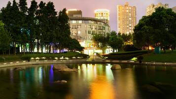 Overnatningsstedets område