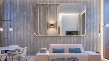 Grand Suite, 1 King Bed (Le Dome) | Premium bedding, down duvets, minibar, in-room safe