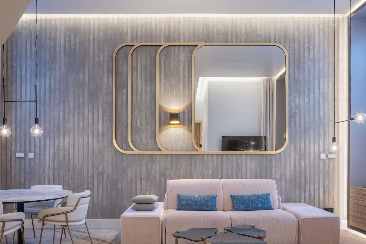 Suite Grand, 1 cama King size (Le Dome) | Ropa de cama de alta calidad, edredón y minibar
