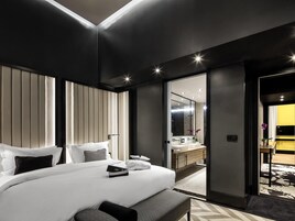 Suite, 1 King Bed, City View (Kafka) | Premium bedding, down comforters, minibar, in-room safe