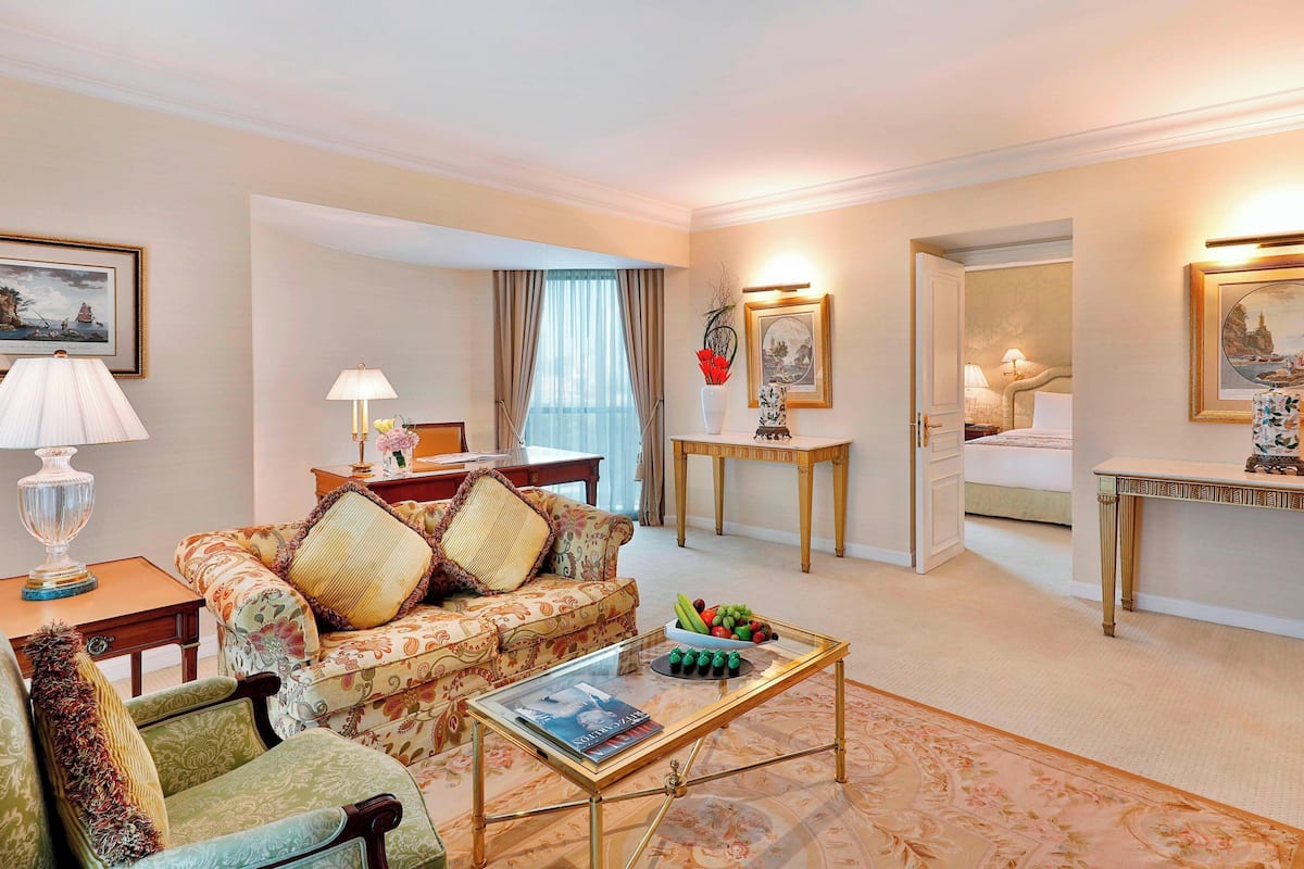 Executive-Suite, 1 King-Bett | Wohnzimmer