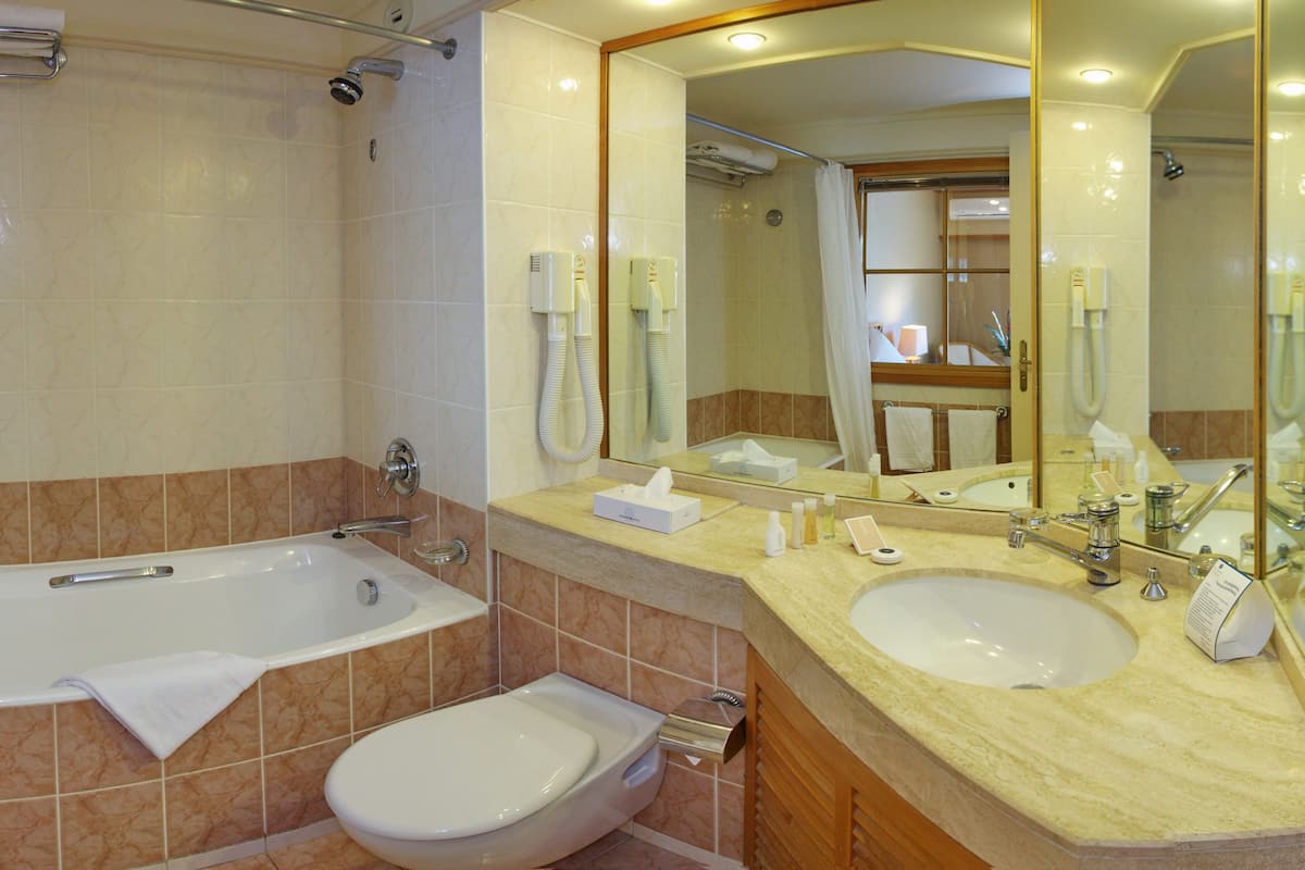 Superior Room | Bathroom | Combined shower/tub, free toiletries, hair dryer