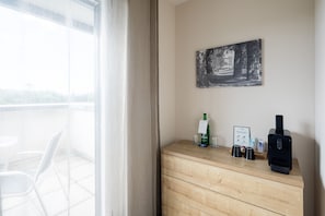 2 slaapkamers, een bureau, geluiddichte muren, gratis wifi