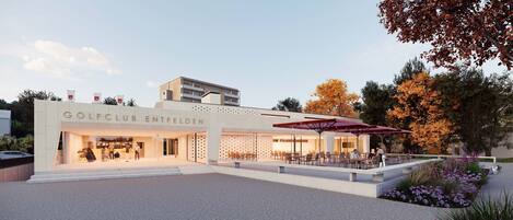 Se sirven desayunos y cenas, cocina internacional