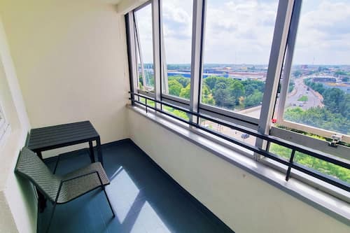 Standard-Apartment, Balkon | Allergikerbettwaren, Schreibtisch, Verdunkelungsvorhänge
