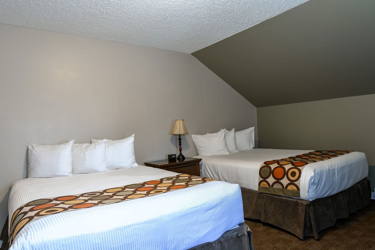 Desk, blackout drapes, free cribs/infant beds, rollaway beds