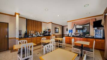 Free continental breakfast