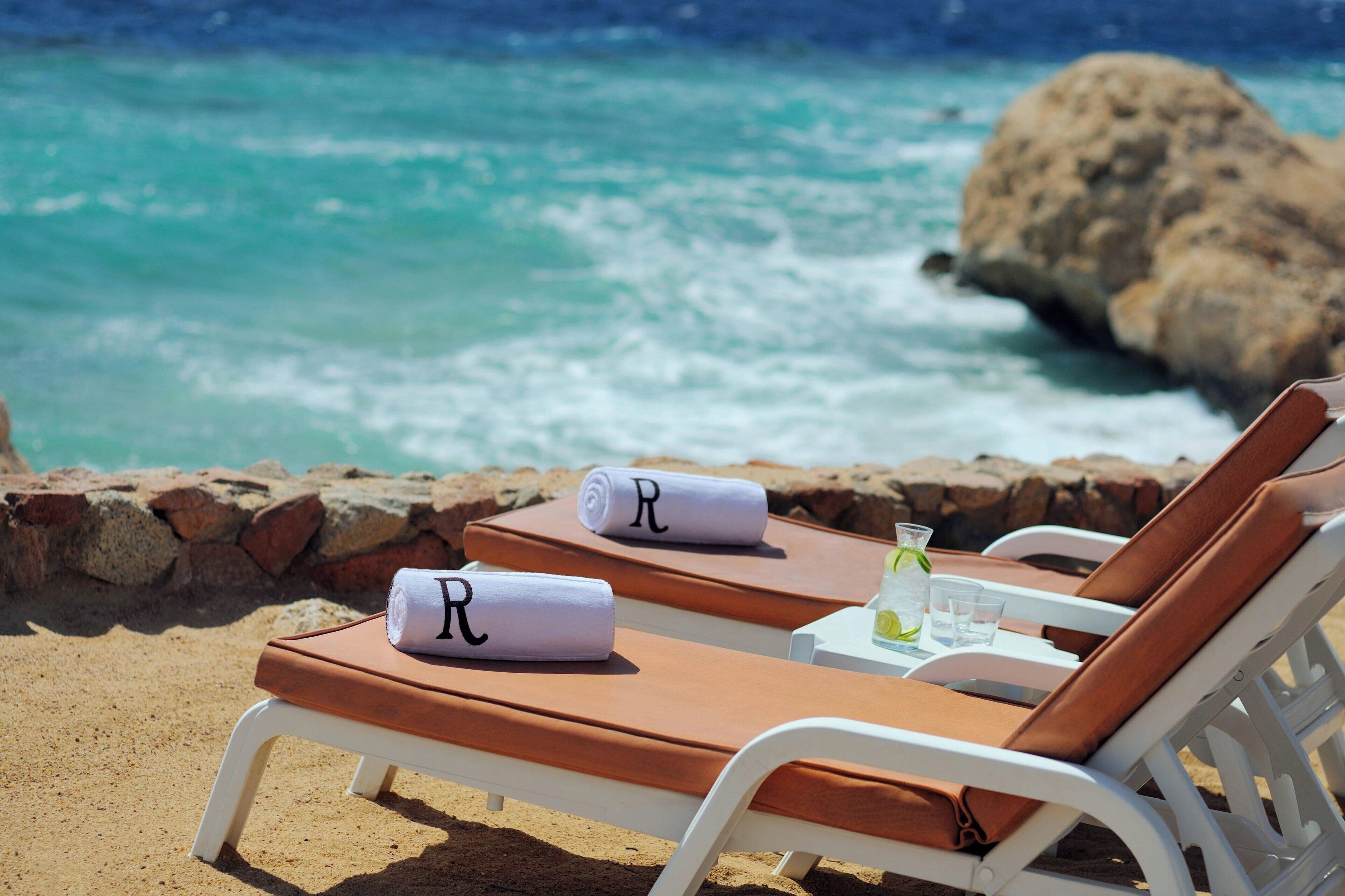 Private beach, free beach cabanas, sun-loungers, beach umbrellas