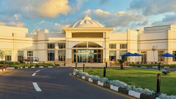 Vue depuis lâhĂ©bergement