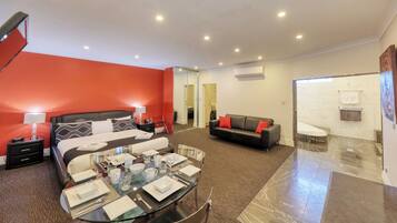 Superior Room, Non Smoking, Kitchenette (The Haven Room) | Living area | LCD TV