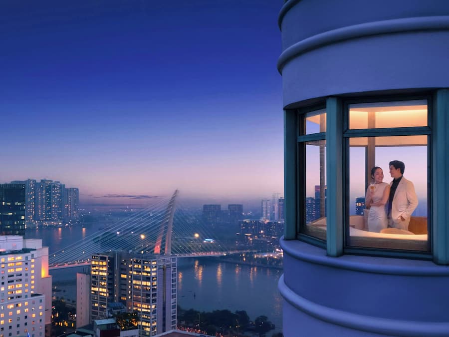 Club lounge access, Premier Suite, 1 King, Grand Opera tower | View from room