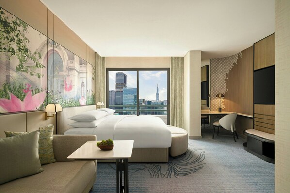 Grand-studiolejlighed - 1 kingsize-seng - tårn | Byudsigt