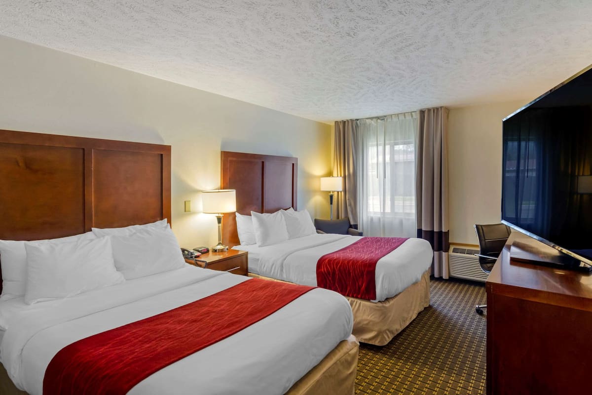 Chambre, 2 lits une place, non-fumeurs (Pet Friendly) | Fer et planche Ă repasser, Wi-Fi gratuit, draps fournis