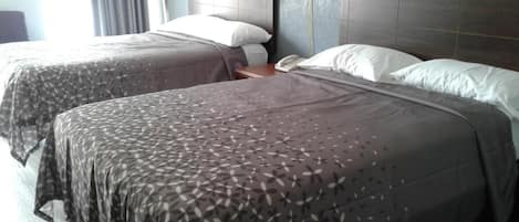 Desk, soundproofing, iron/ironing board, free WiFi