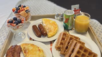 Free daily local cuisine breakfast