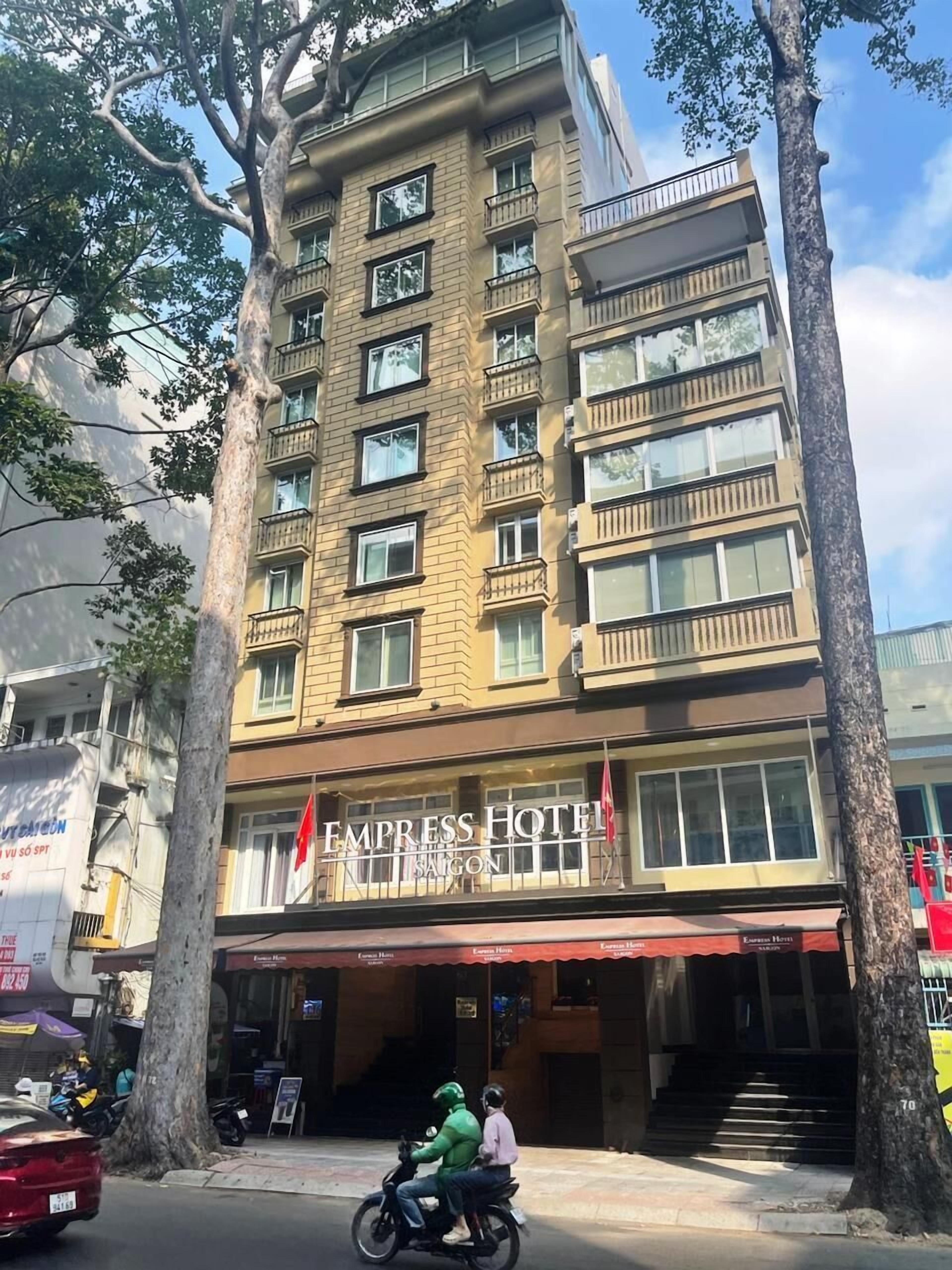 Majoituspaikan julkisivu