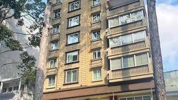 Majoituspaikan julkisivu