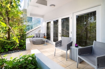 Patio, balcany or terrace at Santa Maria Suites