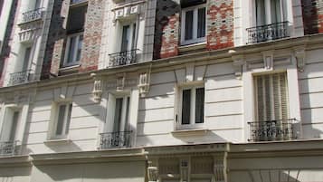 Fassade der Unterkunft