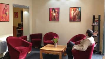 Sala de estar en el lobby