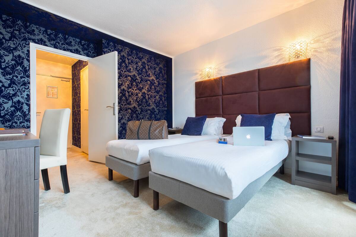 Habitación estándar, 1 cama doble o 2 individuales | Wifi gratis y ropa de cama