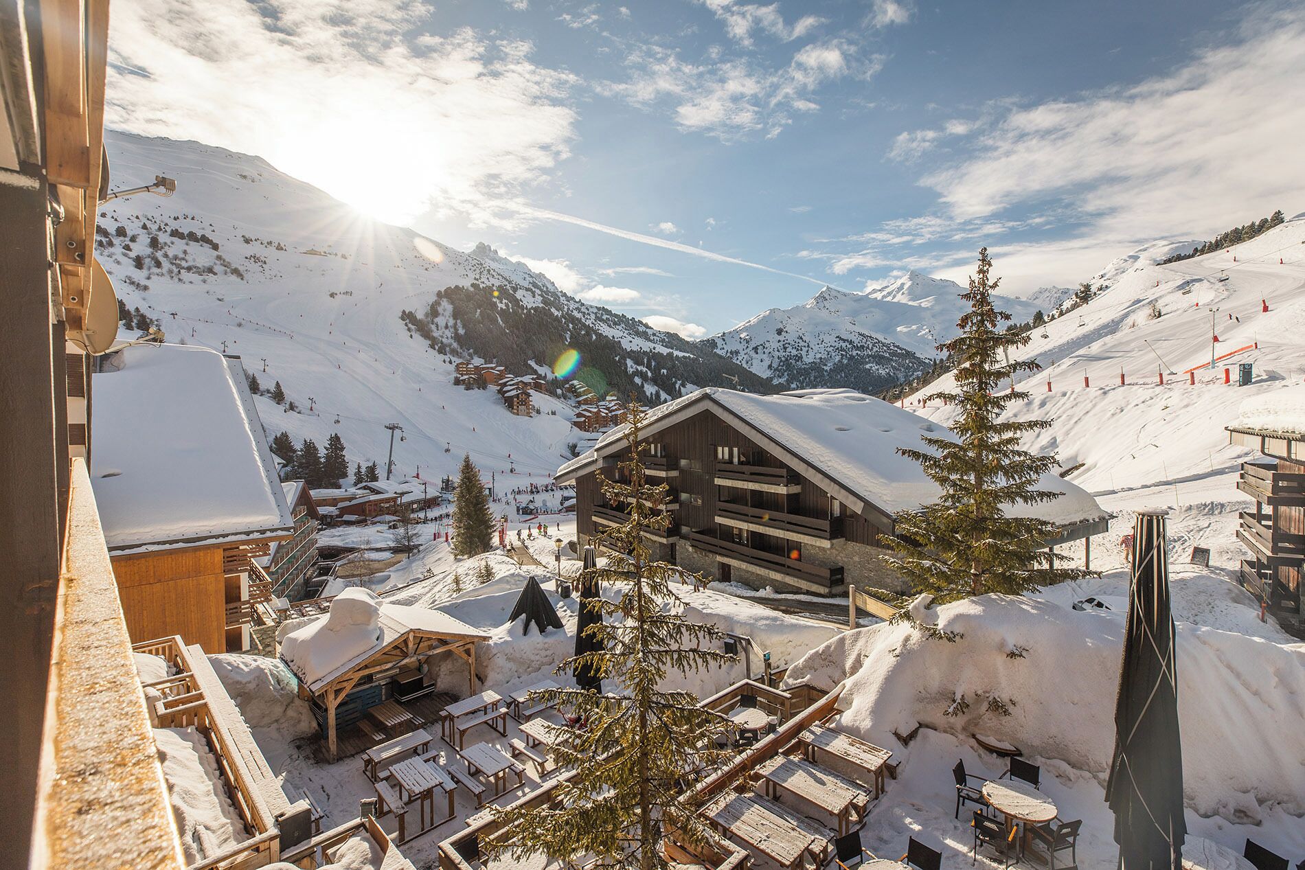 Quang cảnh nhìn từ nơi lưu trú