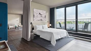 1 chambre, literie de qualité supérieure, minibar