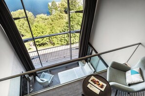 Suite - 1 kingsize-seng med sovesofa | Premium-sengetøj, minibar, pengeskab på værelset, skrivebord