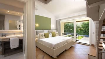 Family Garden Room | 1 camera, minibar, una cassaforte in camera, tende oscuranti