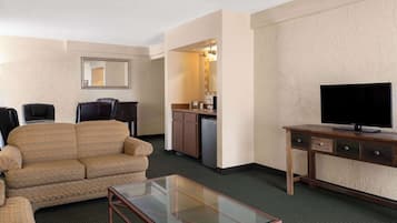 In-room safe, desk, laptop workspace, blackout drapes