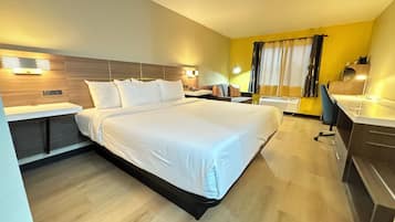 Desk, iron/ironing board, free WiFi, bed sheets