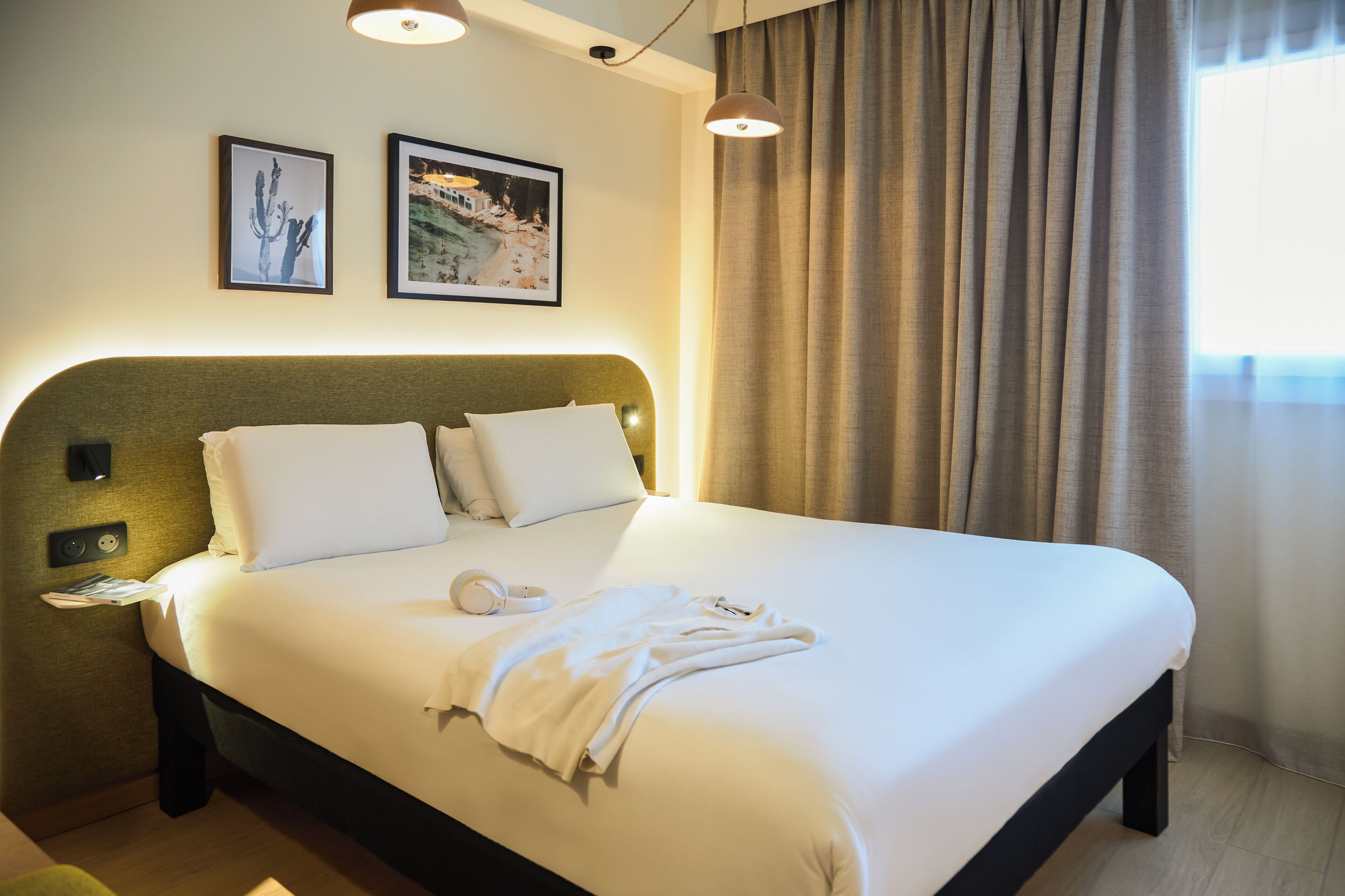 Matelas mémoire de forme, décoration personnalisée