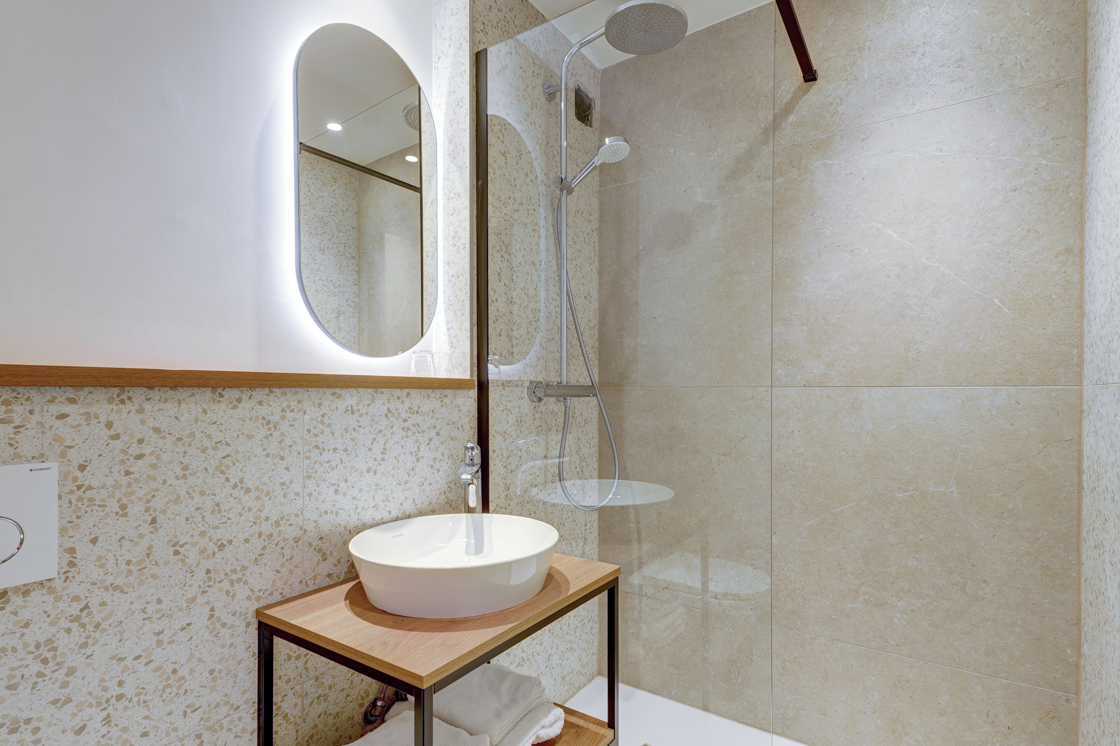 memory-foam beds, individually decorated, individually furnished, desk