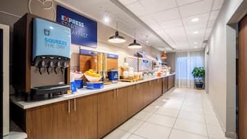 Free buffet breakfast