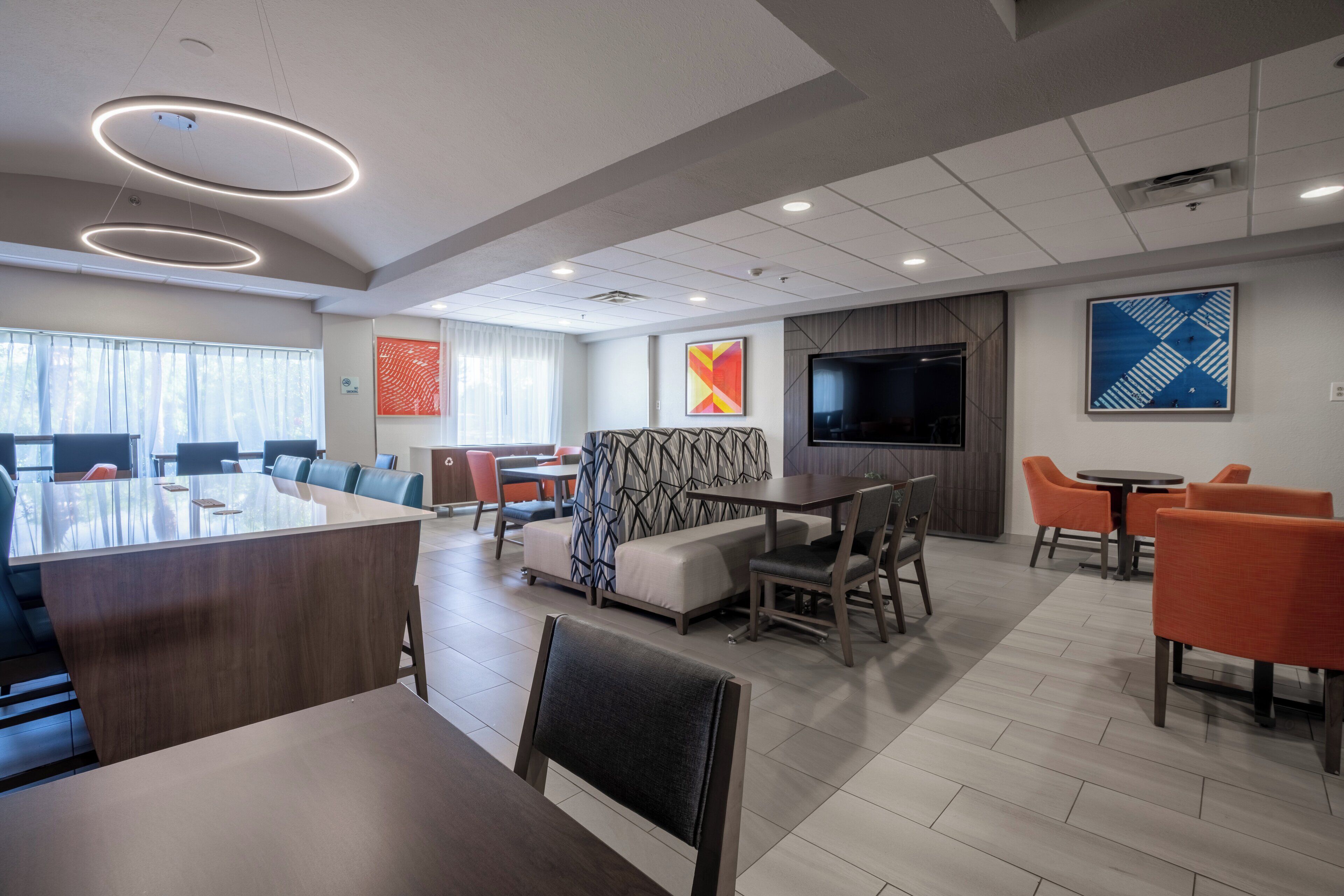 Free buffet breakfast