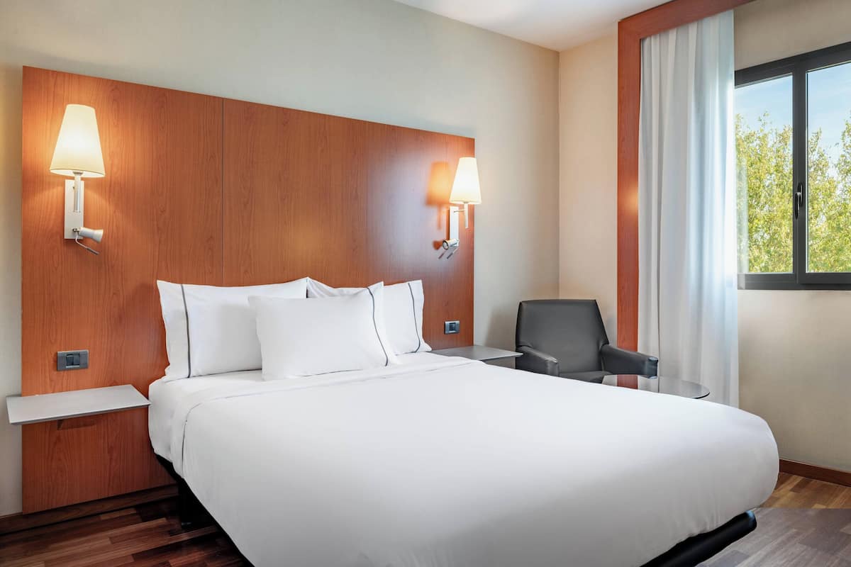 standard room, 1 queen bed, non smoking | minibar, in-room safe, desk, soundproofing