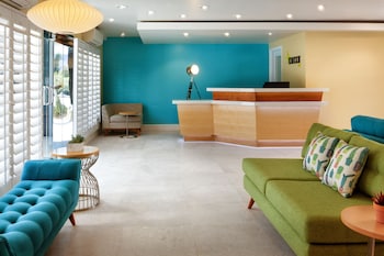 Hotel entrance and lobby at Movie Colony Hotel - Adults Only