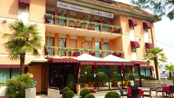 Fassade der Unterkunft