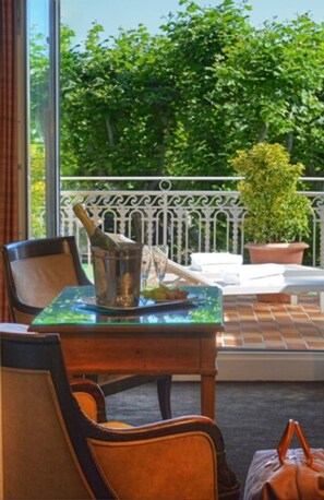 Double Room, Garden View (Terrasse) | View from room - Hotel Splendid Cannes (Cannes)