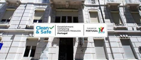 Voorkant van accommodatie