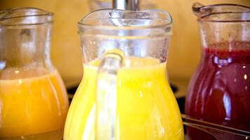 Daily buffet breakfast (EUR 15 per person)