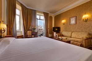 Minibar, in-room safe, desk, blackout curtains