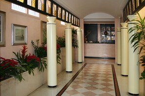 Interior entrance