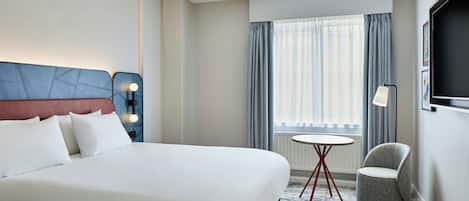 Ropa de cama hipoalergénica y escritorio