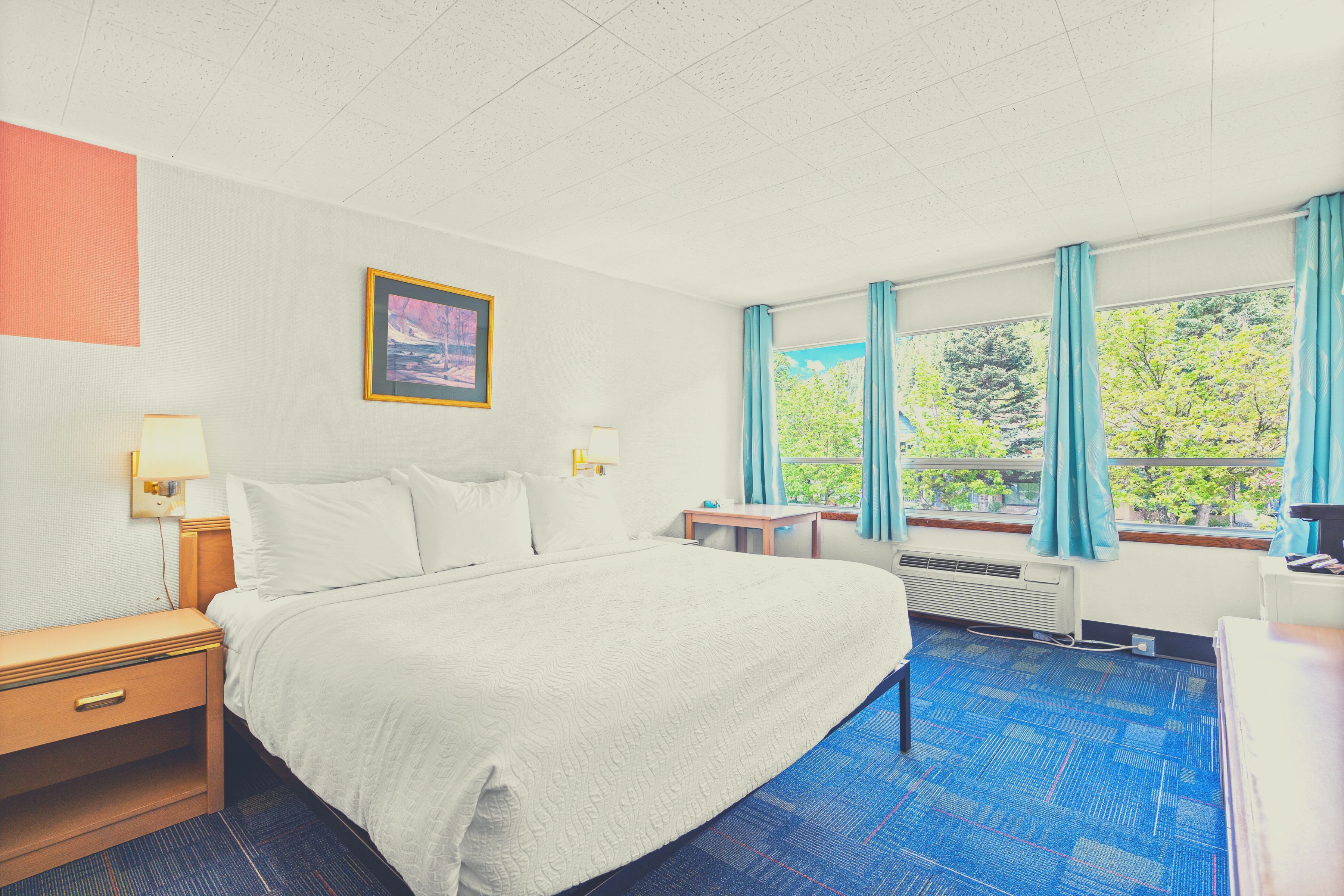 Habitación Prestigio, 1 cama King size | Ropa de cama hipoalergénica, edredón y escritorio 