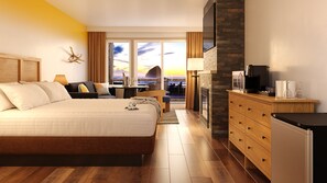 Premium bedding, down duvets, pillow-top beds, in-room safe