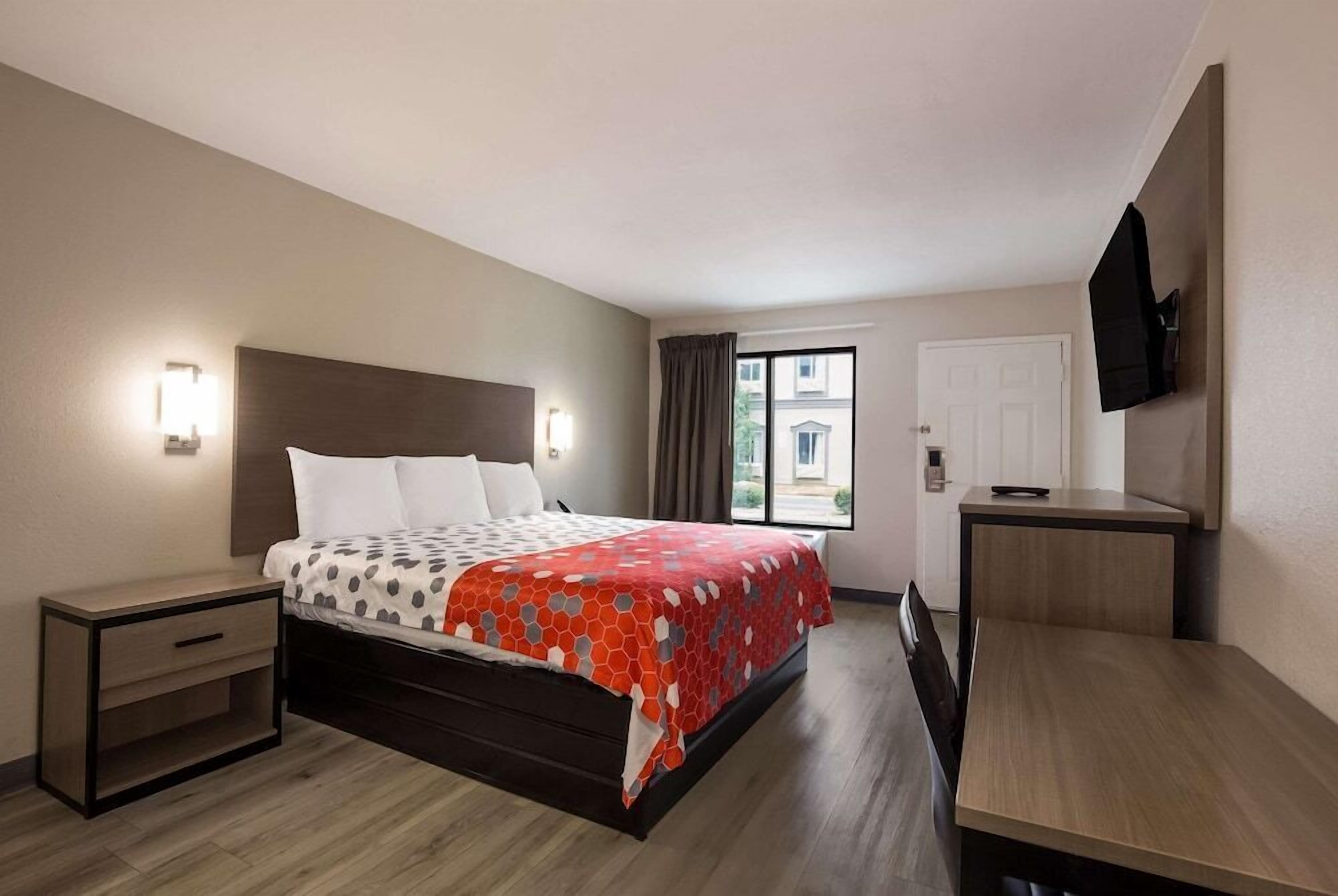 In-room safe, blackout drapes, iron/ironing board, cribs/infant beds