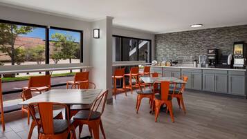 Kontinental frokost er inkludert hver dag