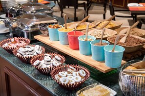 Enjoy a sumptuous spread of international cuisine at our dining area.